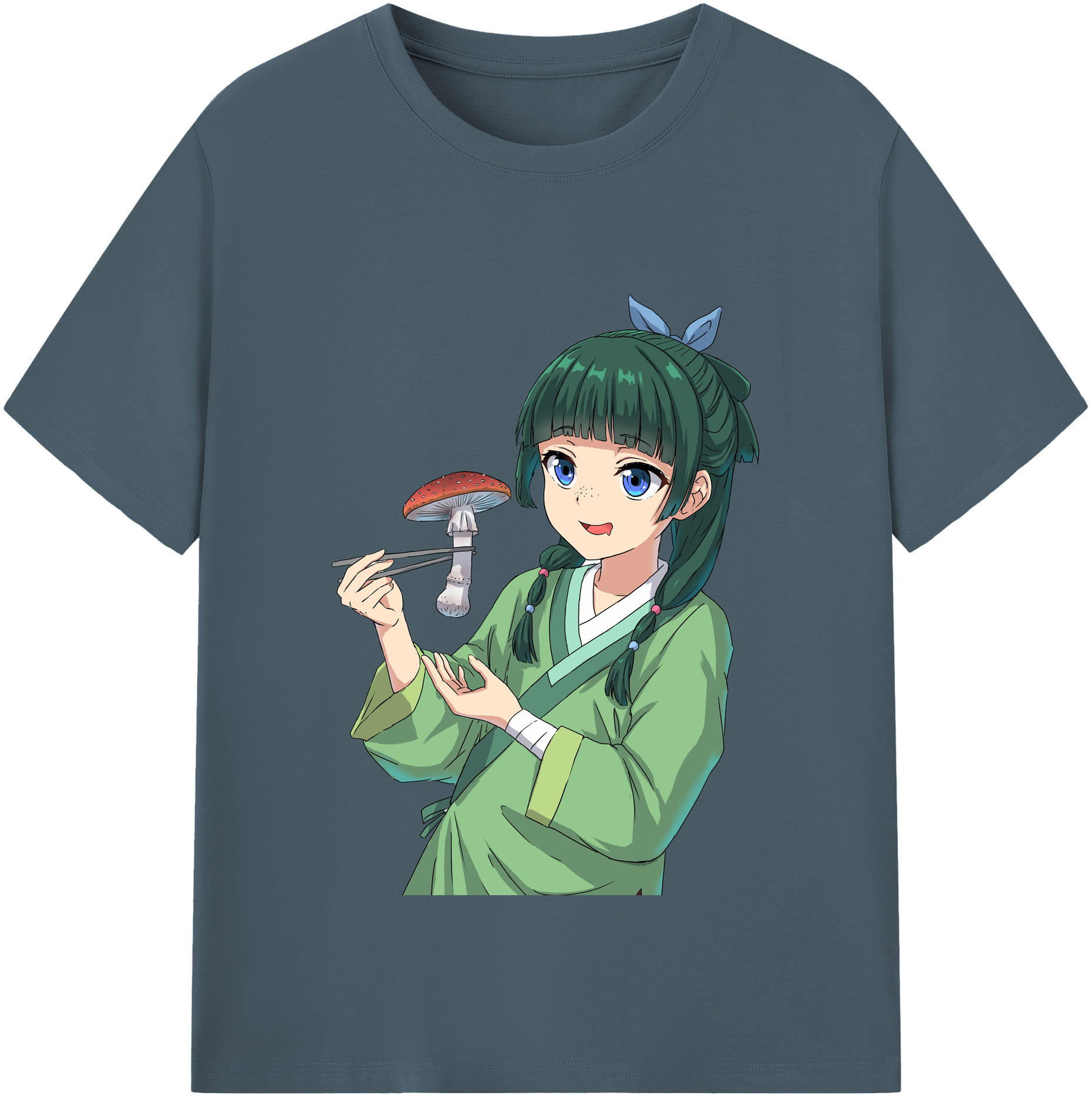 （画像用） 薬屋のひとりごと The Apothecary Diaries 綿100％半袖Tシャツ（フロントプリント）